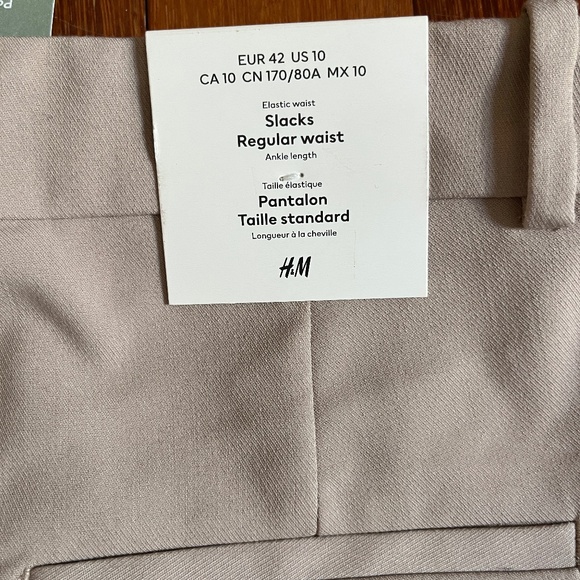 H&M Slacks Ankle Pant 10 - Picture 5 of 5